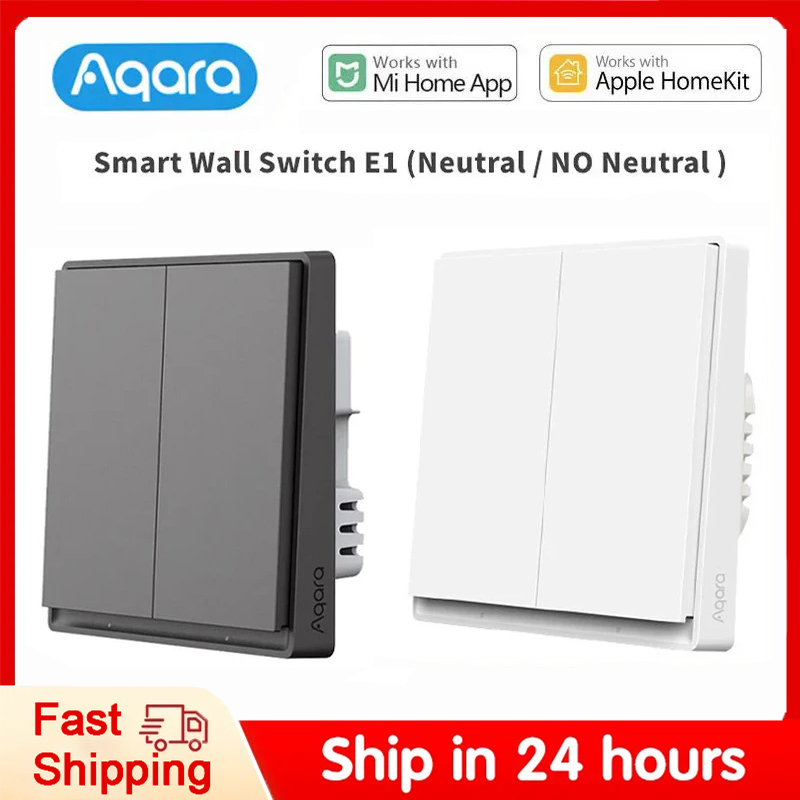 Smart Home Hub Xiaomi - Oryginalny inteligentny przełącznik ścienny Aqara E1