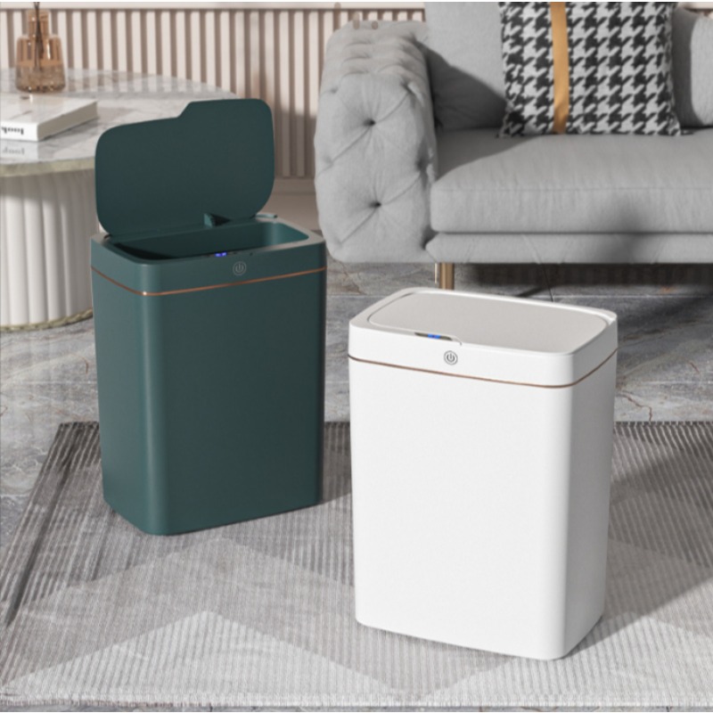 Smart Home Junkie - Nowy Bezdotykowy Kosz na Śmieci z