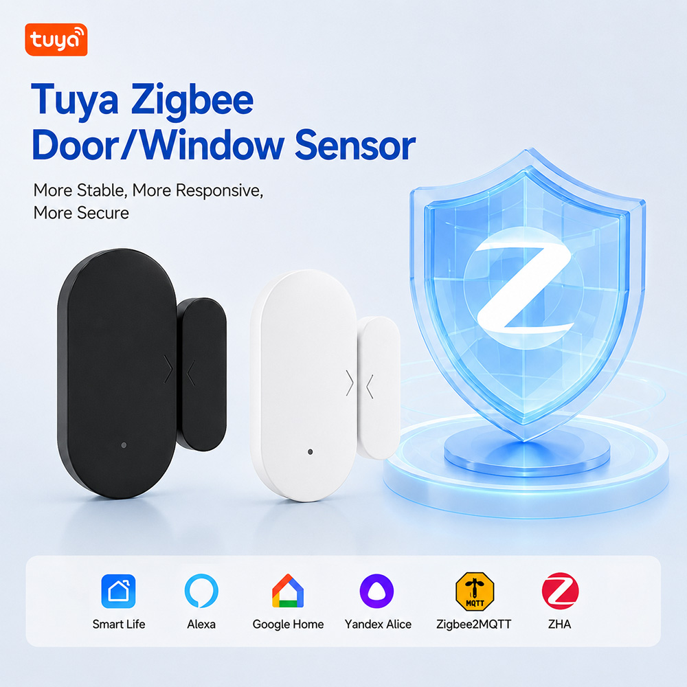 Smart Home News - Czujnik otwarcia drzwi/okien Tuya Zigbee 3.0