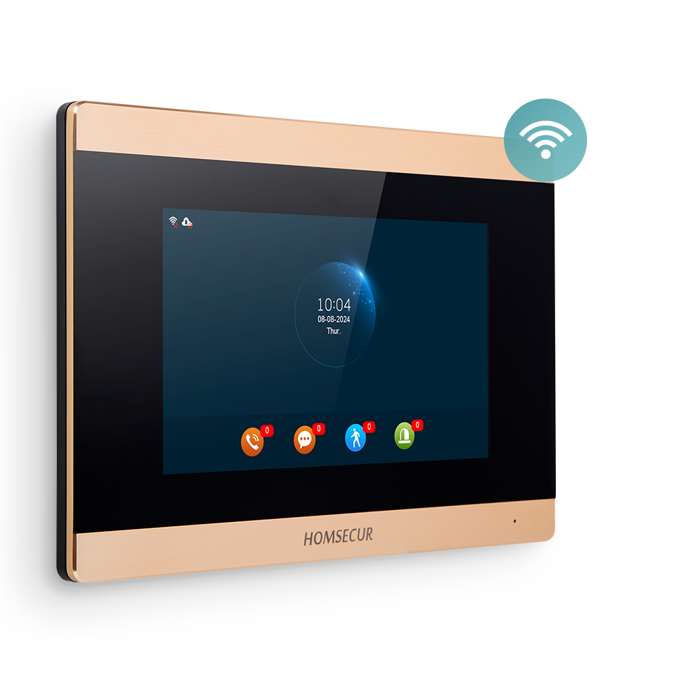 Video Doorbell - Monitor wewnętrzny HOMSECUR BA15D-G do wideodomofonu