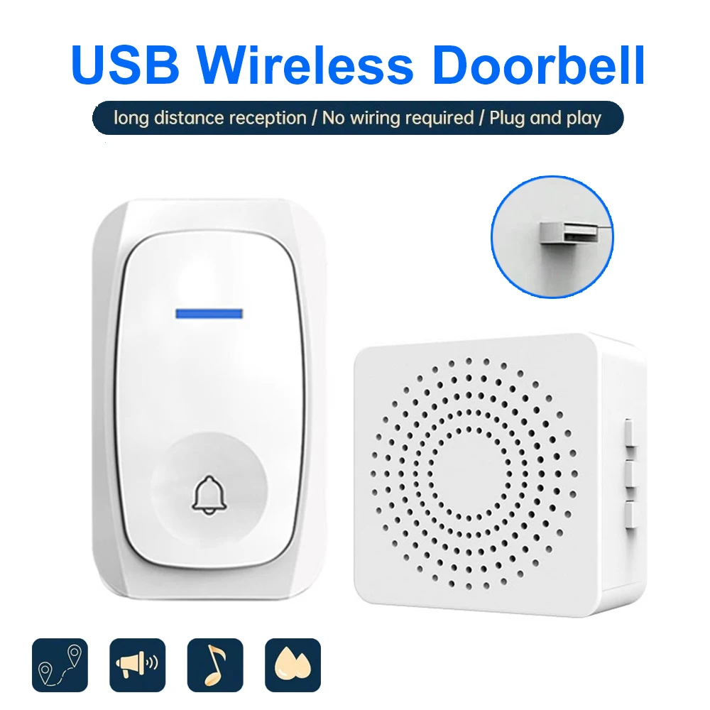 Smart Home News - Bezprzewodowy dzwonek do drzwi USB, inteligentny