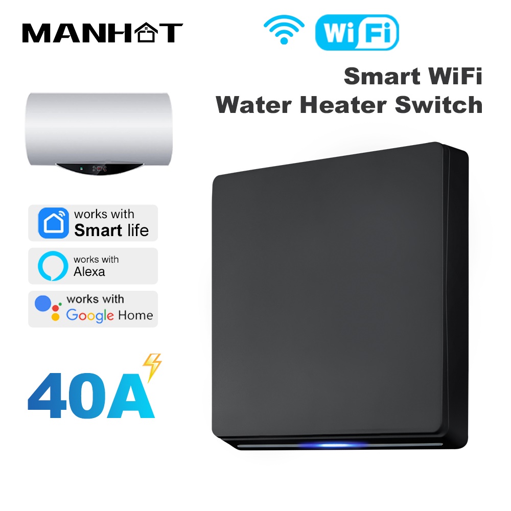 Smart Home Google - Inteligentny przełącznik WiFi MANHOT EU do