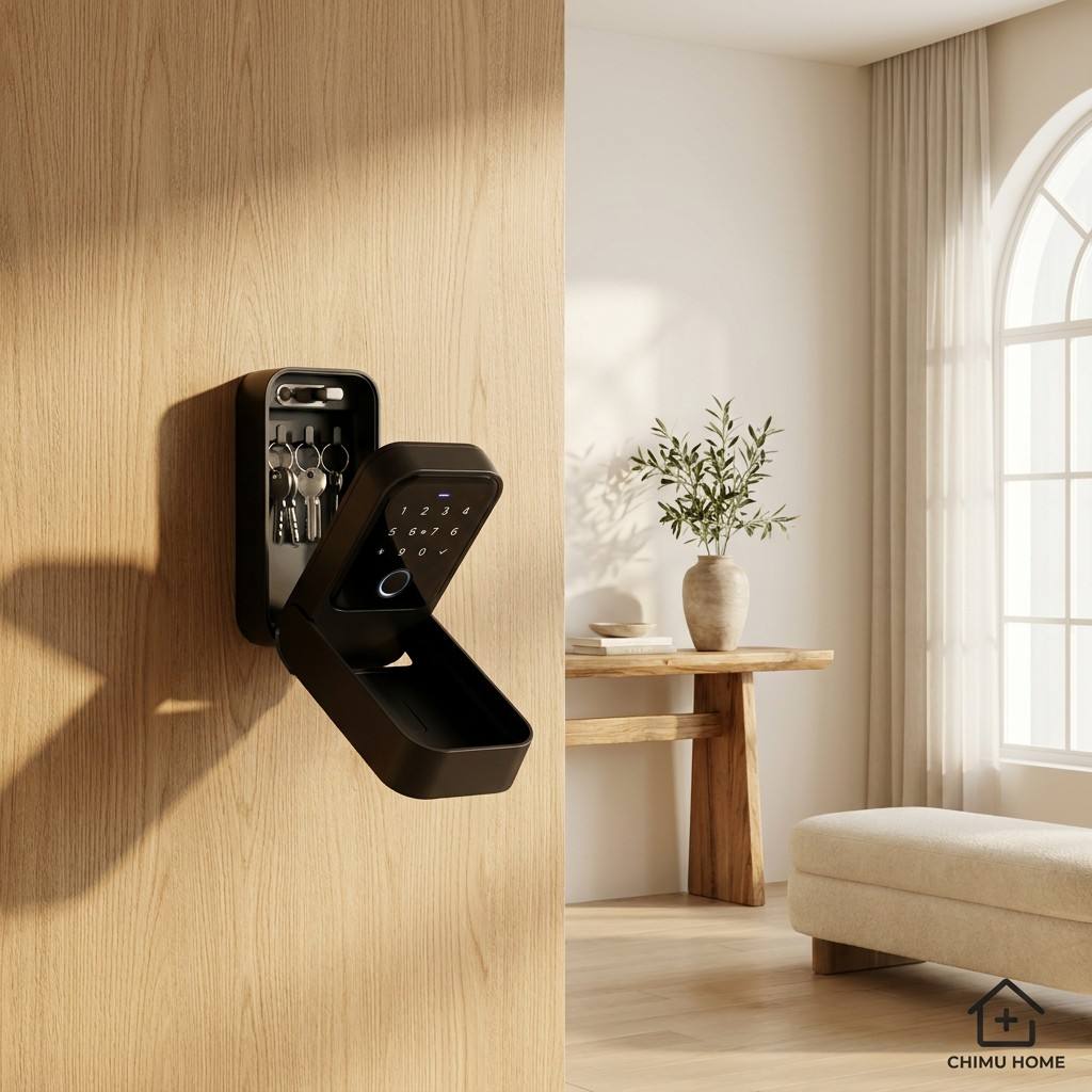 Airbnb Smart Home - 【CHIMU HOME】Inteligentny sejf na klucze WiFi