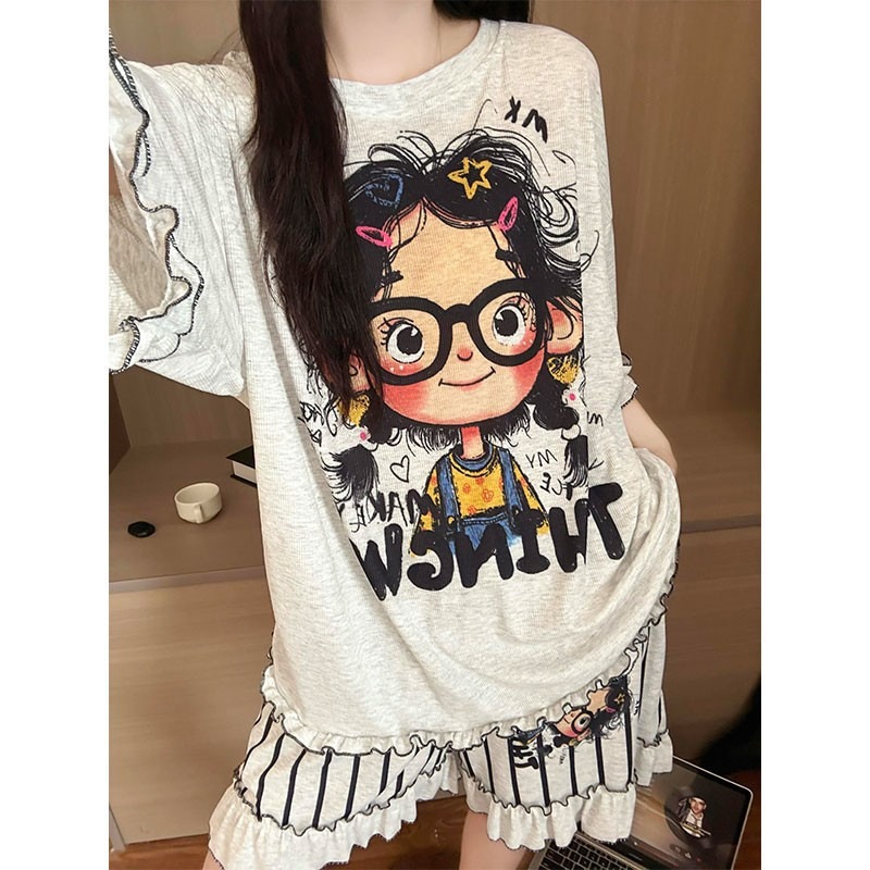 Smart Home In Us - Nowy zestaw piżamowy dla nastolatek, z