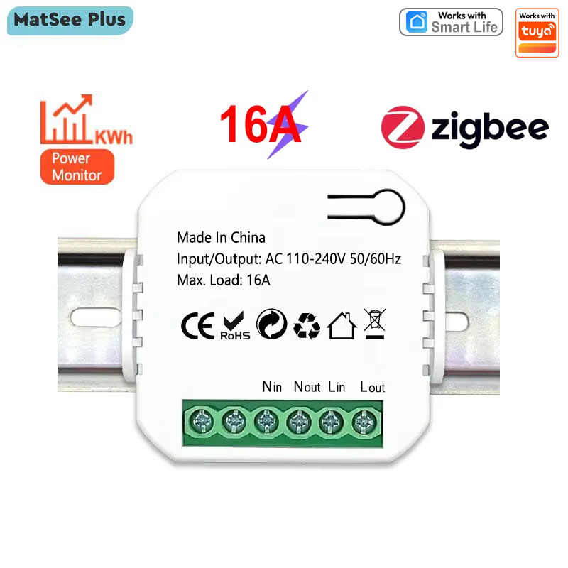 Smart Home Energy Monitor - Tuya Smart ZigBee Licznik energii elektrycznej