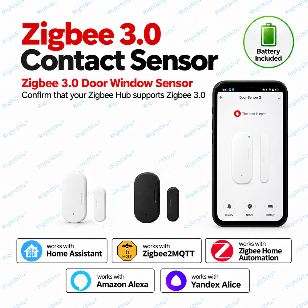 Smart Home Hub Ikea - Czujnik dotyku Zigbee 3.0, inteligentny detektor