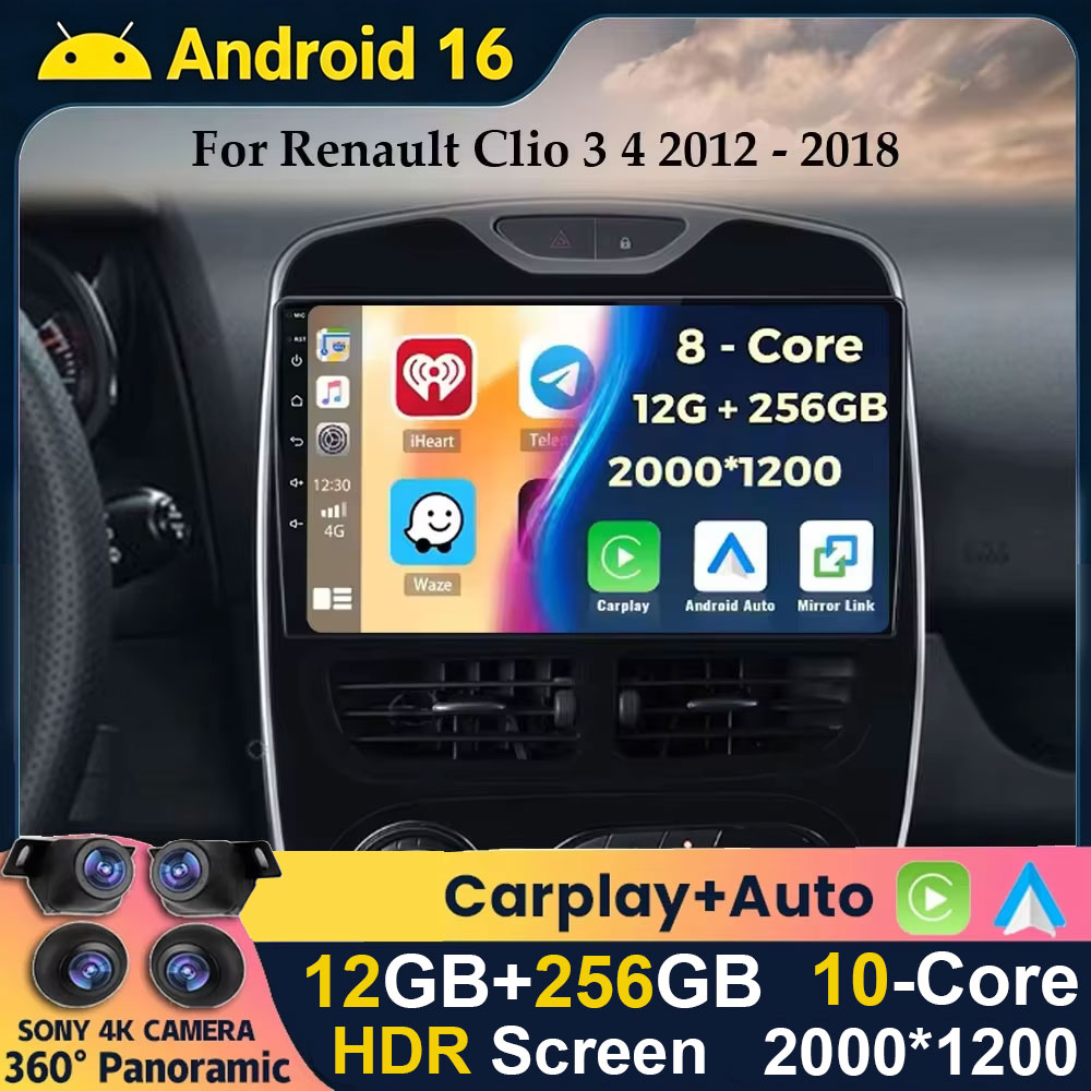 Smart Home Orvibo - Radio samochodowe Android 16 Carplay Auto