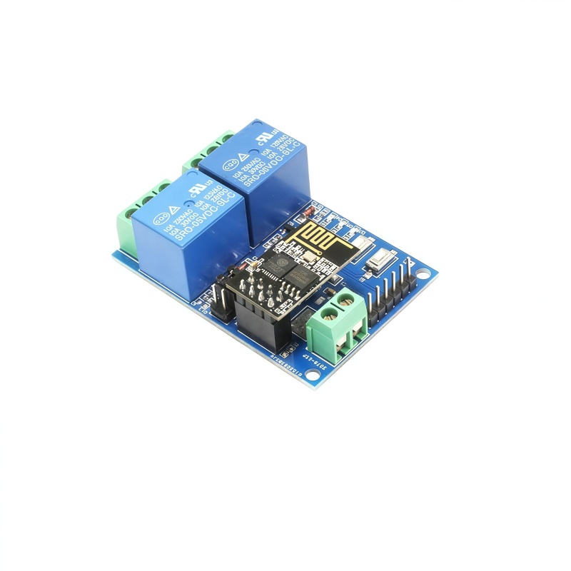 Smart Home Esp8266 - Przekaźnik WiFi ESP8266 dwukanałowy 5V/12V, inteligentny