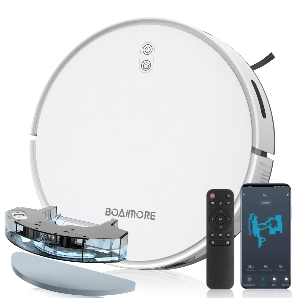 Smart Home Remote - Robot odkurzający z funkcją mopowania, mocą
