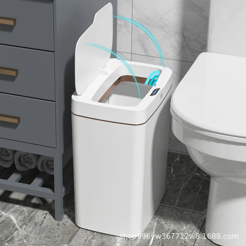 Smart Home Junkie - Inteligentny kosz na śmieci do łazienki
