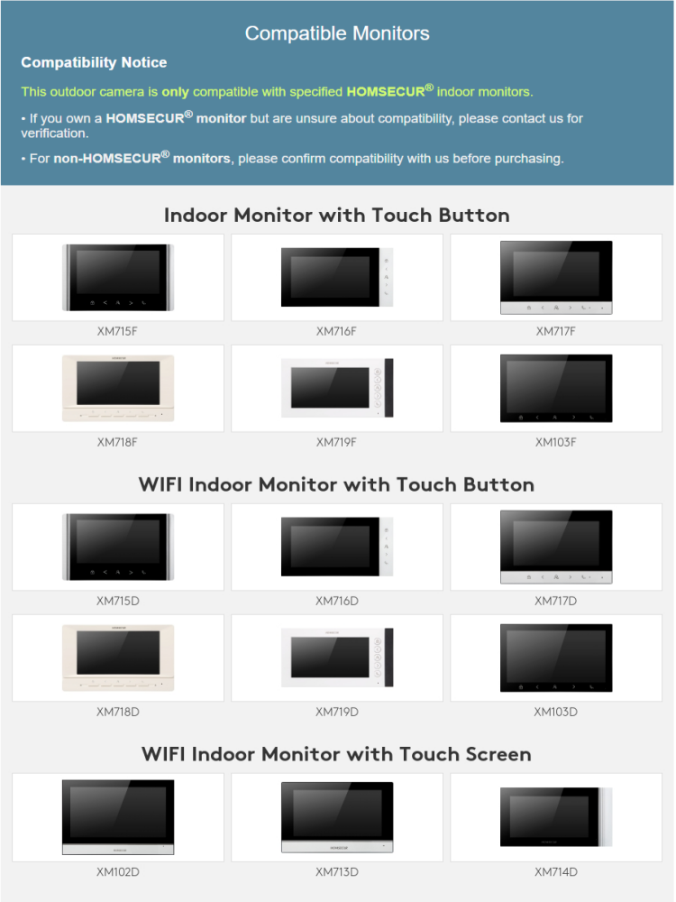 HOMSECUR XC114F-12 – kamera do – Video Doorbell recenzja i cena