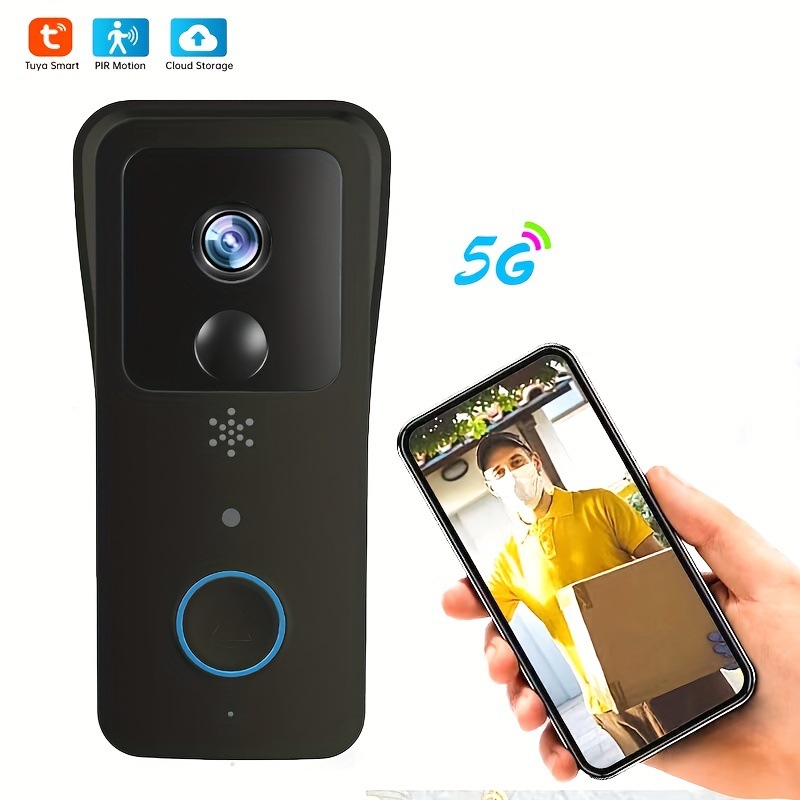 Inteligentny wideodomofon WiFi – Smart Home Video Doorbell Enhanced Security With Smart Doorbell recenzja i cena