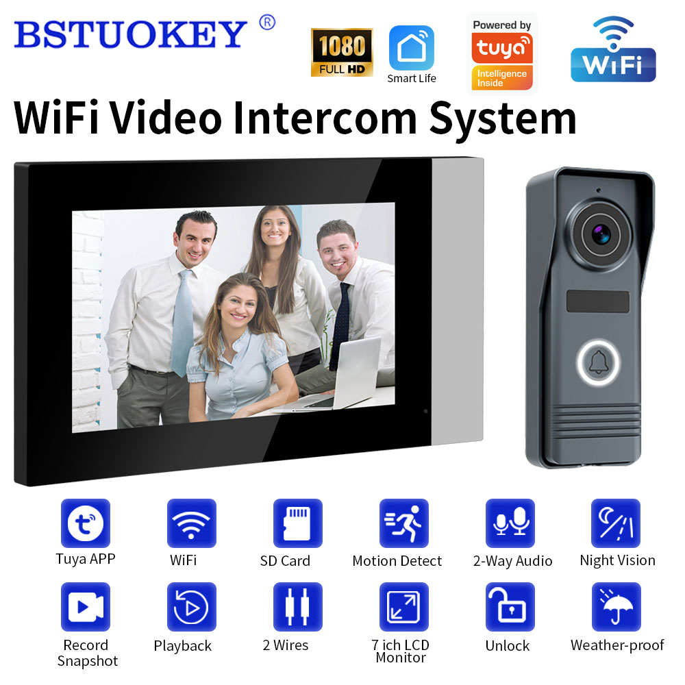 2-przewodowy inteligentny wide – Smart Home Video Doorbell recenzja i cena