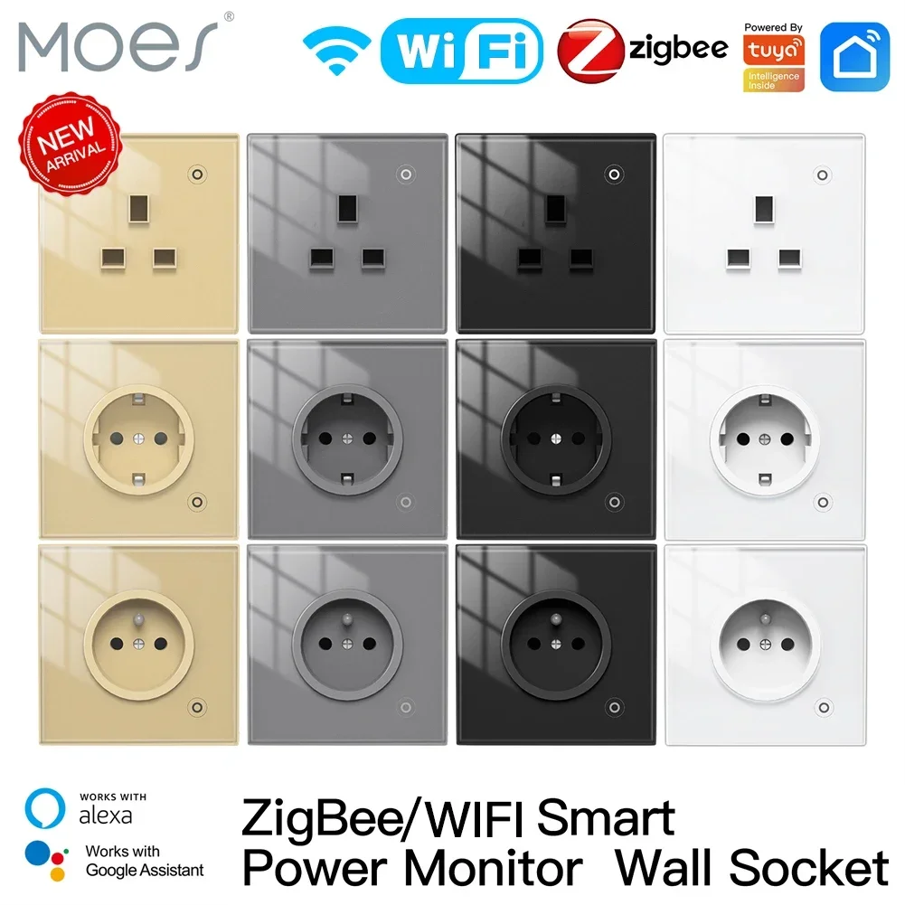 Moes ZigBee gniazdo ścienne WI – Smart Home Energy Monitor recenzja i cena