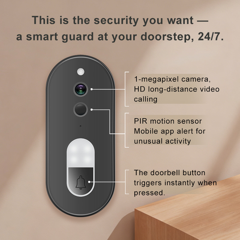 Tuya 1080P HD Bezprzewodowy Wi – Smart Home Video Doorbell Enhanced Security With Smart Doorbell recenzja i cena