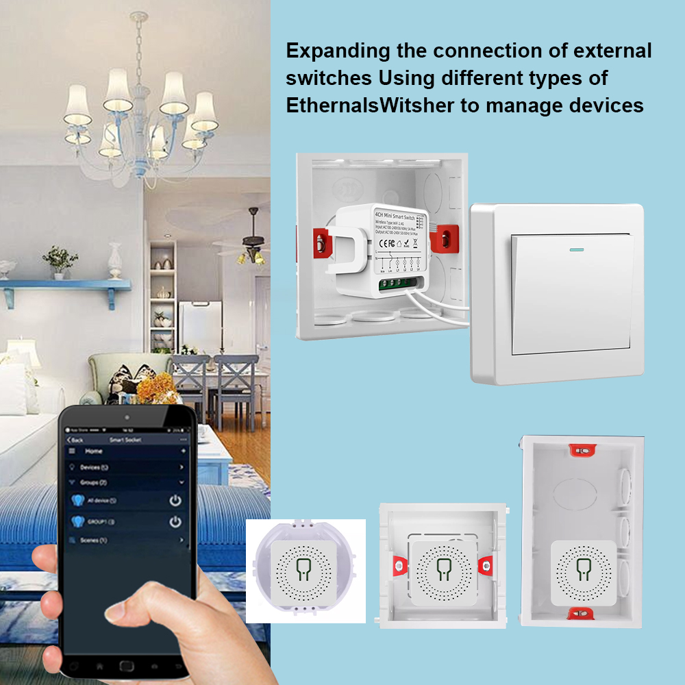 Inteligentny przełącznik WiFi  – Smart Home Remote recenzja i cena