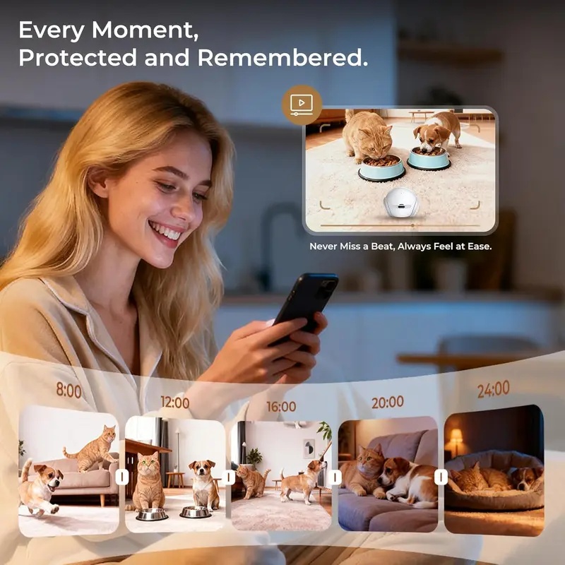 Przenośny wewnętrzny robot-kam – Smart Home Remote recenzja i cena