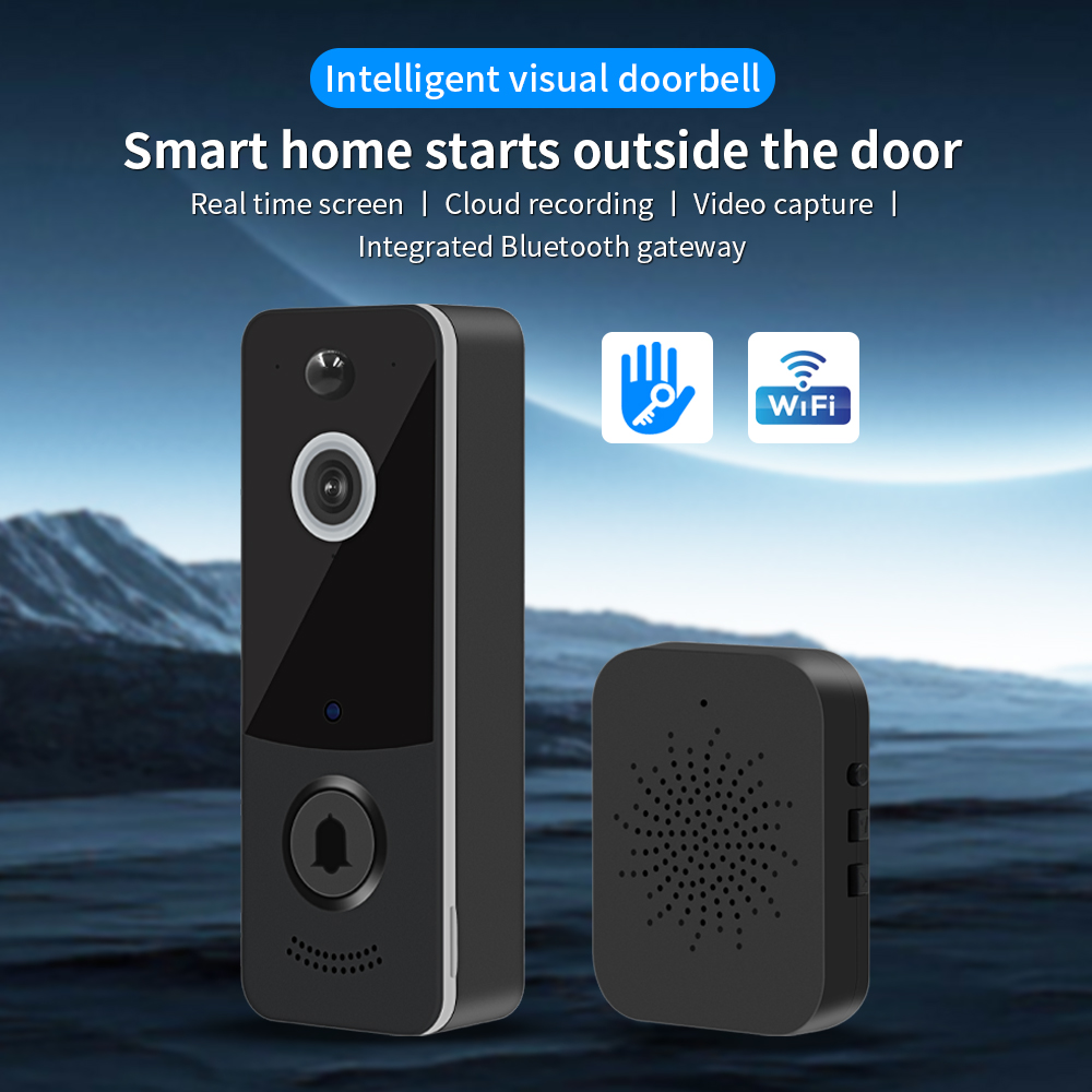 Dzwonek do drzwi z kamerą 1080 – Smart Home Video Doorbell Enhanced Security With Smart Doorbell recenzja i cena