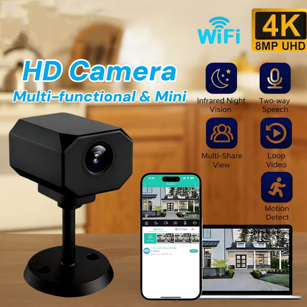 Kamera bezpieczeństwa 4K HD Wi – Smart Home Remote recenzja i cena