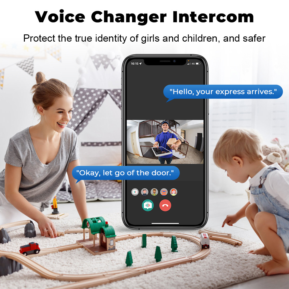 Dzwonek do drzwi WiFi Tuya Bez – Smart Home Video Doorbell Enhanced Security With Smart Doorbell recenzja i cena