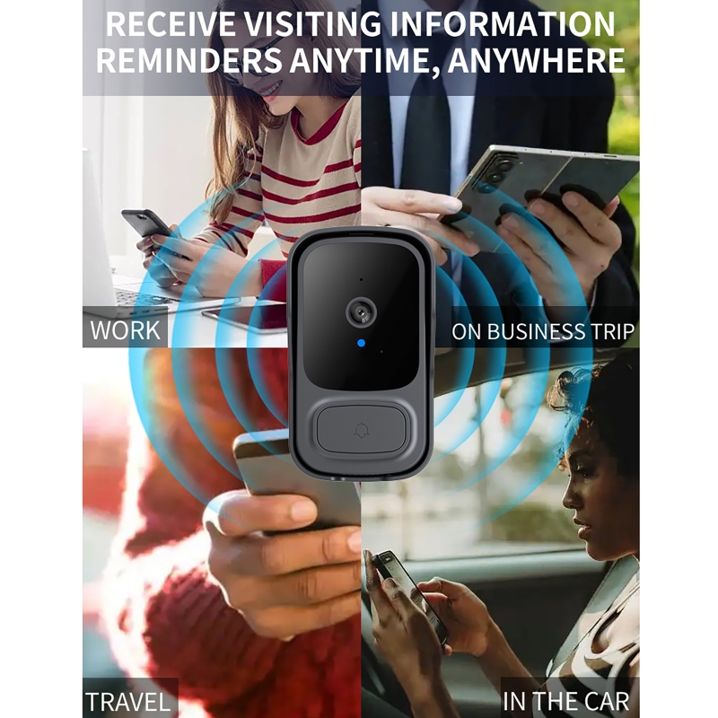 Inteligentny bezprzewodowy wid – Smart Home Video Doorbell recenzja i cena