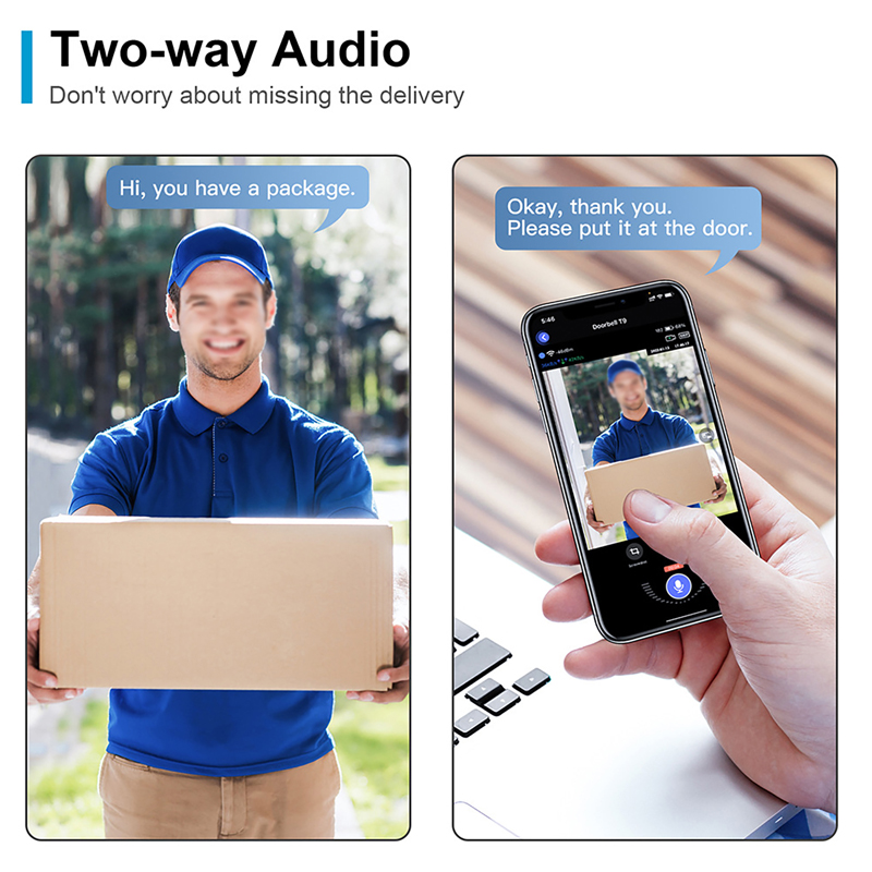 WiFi inteligentna kamera wideo – Smart Home Video Doorbell Enhanced Security With Smart Doorbell recenzja i cena