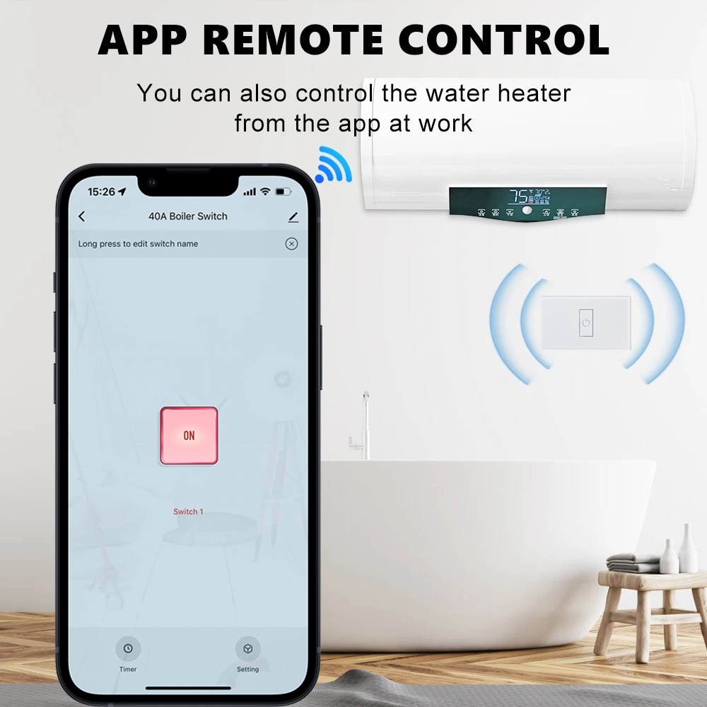 Wyłącznik wysokiej mocy 40A do – Smart Home Google recenzja i cena