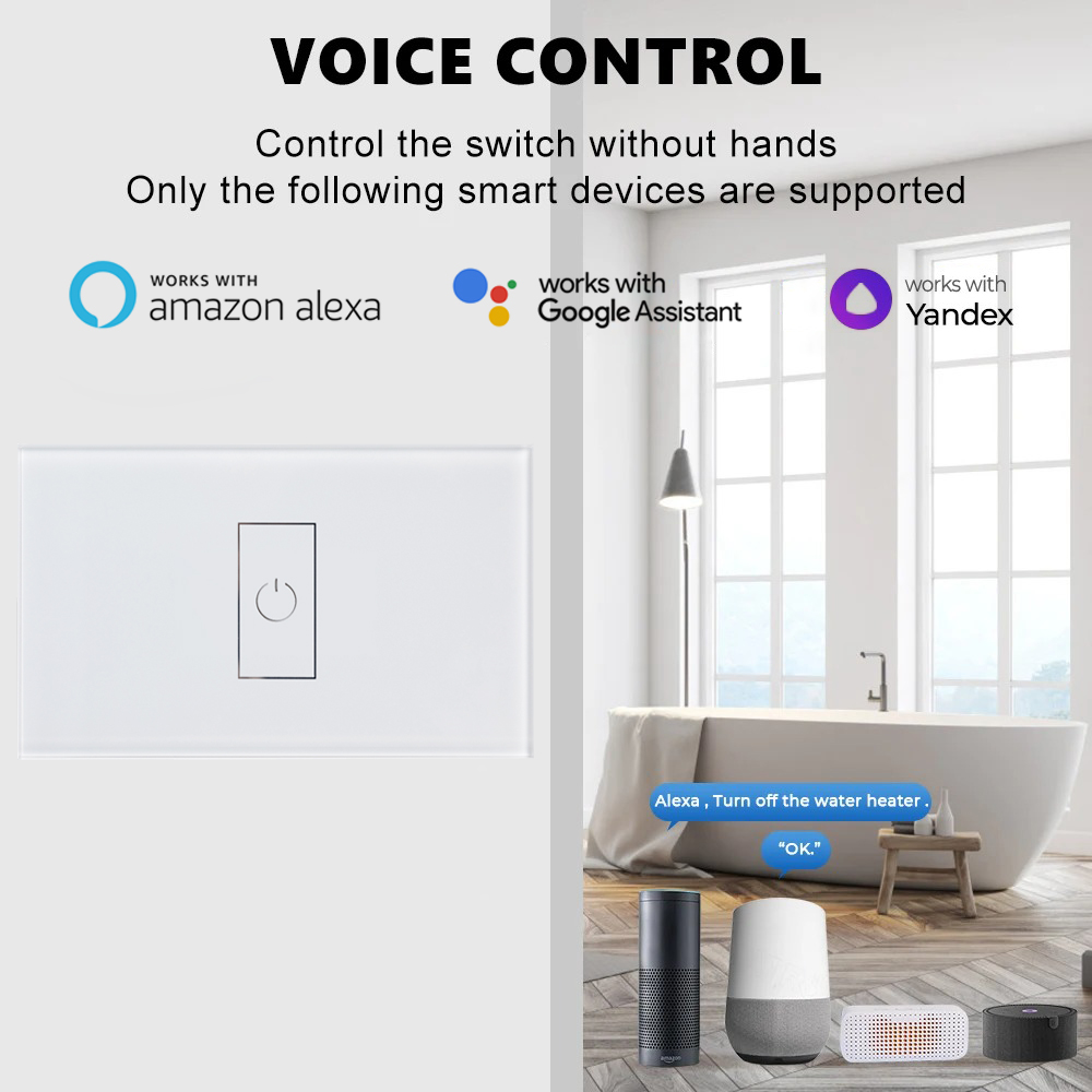 Wyłącznik wysokiej mocy 40A do – Smart Home Google recenzja i cena