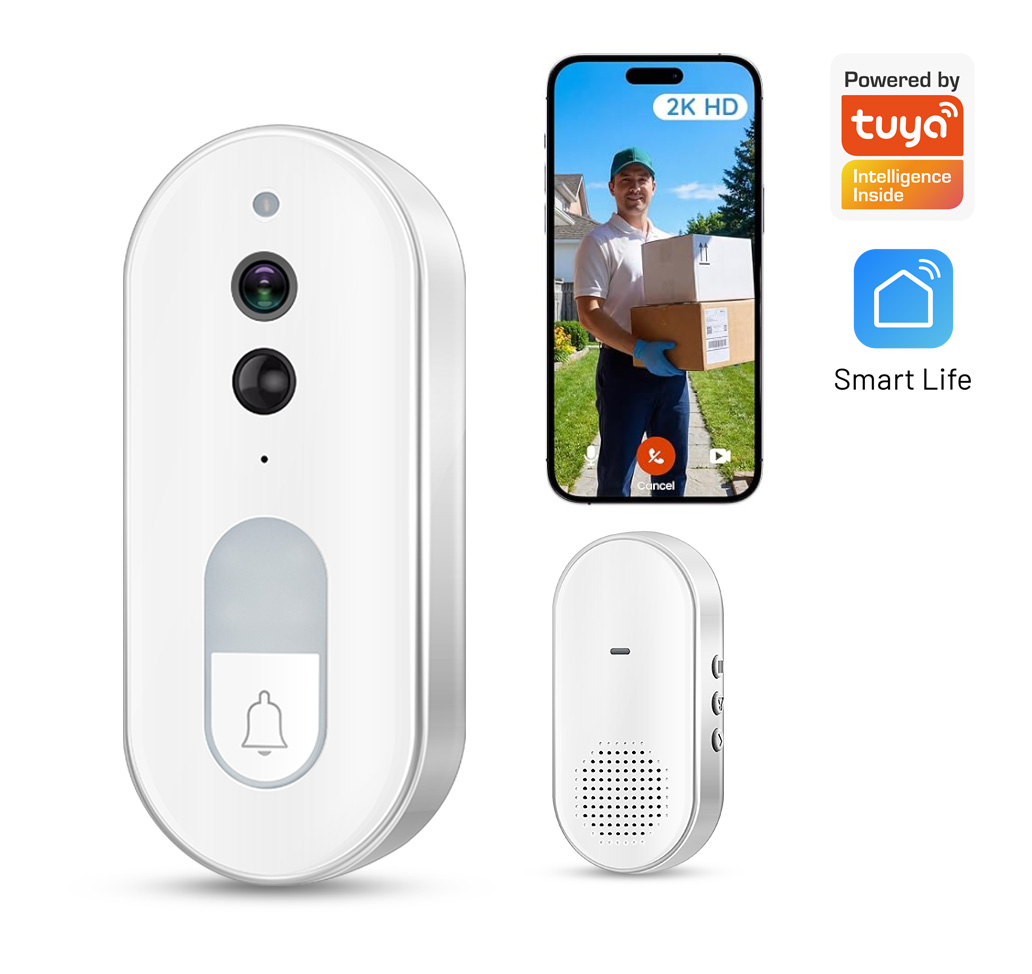 Inteligentny wideodomofon Tuya – Smart Home Video Doorbell Enhanced Security With Smart Doorbell recenzja i cena