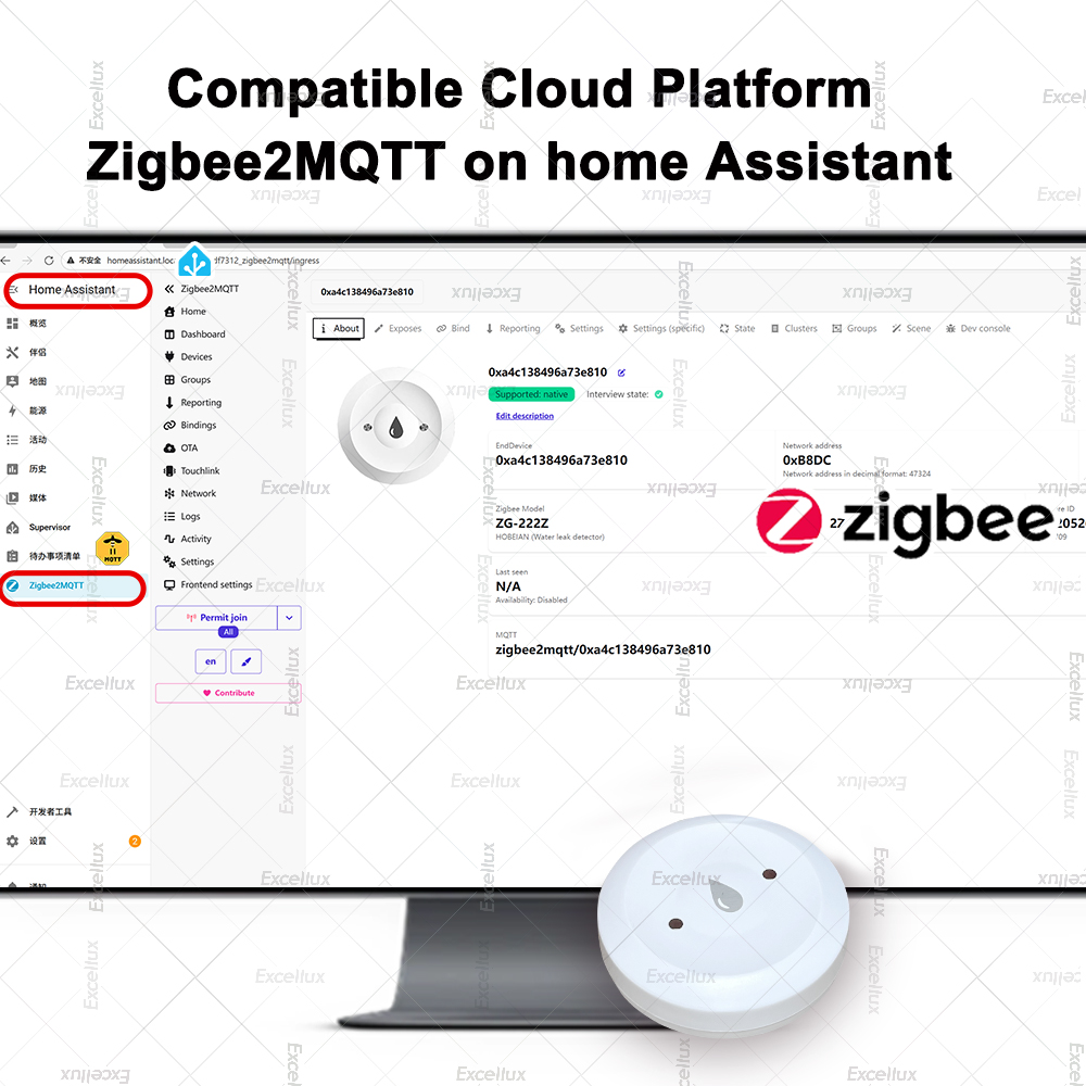 Detektor wody Zigbee czujnik w – Smart Home Gadgets recenzja i cena