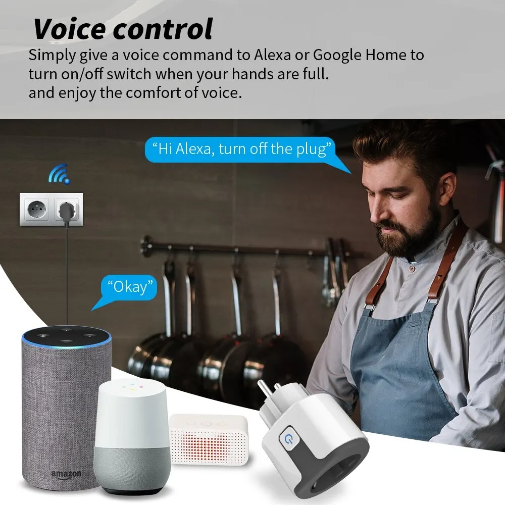 Inteligentna wtyczka WiFi EU w – Smart Home Energy Monitor recenzja i cena