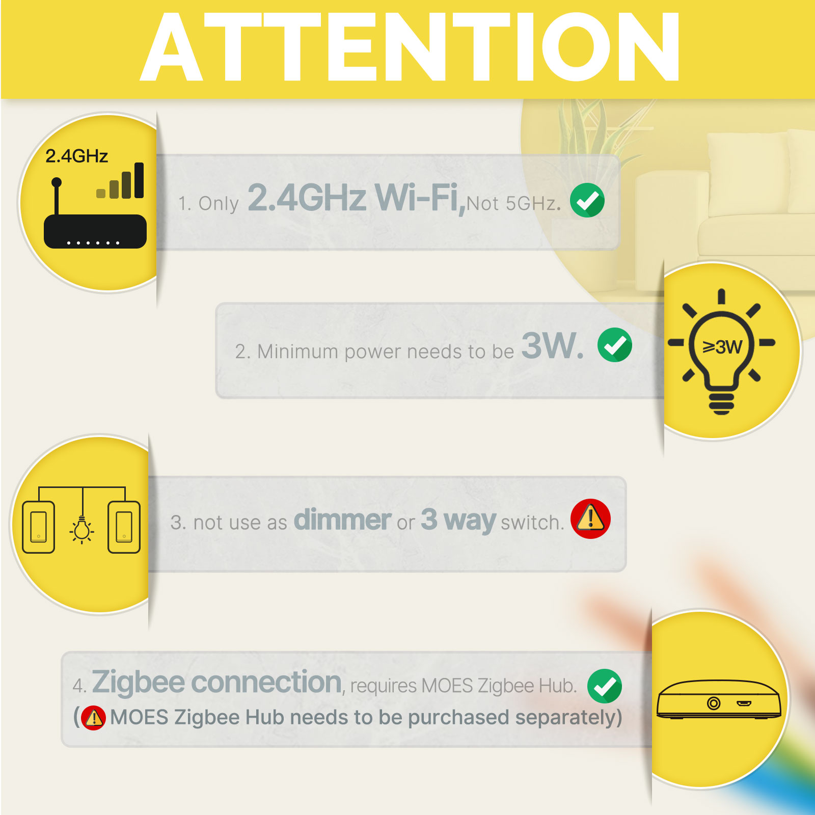 Inteligentny przełącznik świat – Smart Home Google recenzja i cena