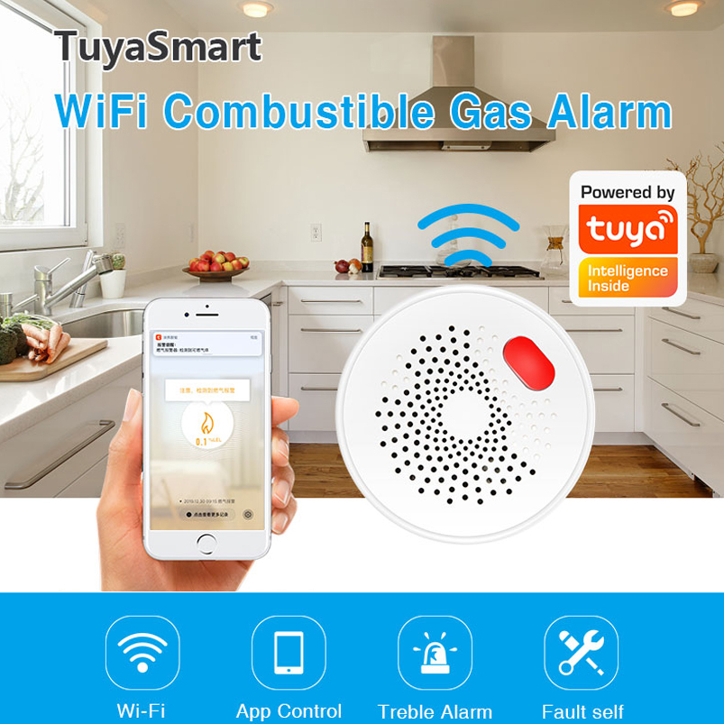 Czujnik gazu ziemnego Tuya Sma – Smart Home Europe recenzja i cena