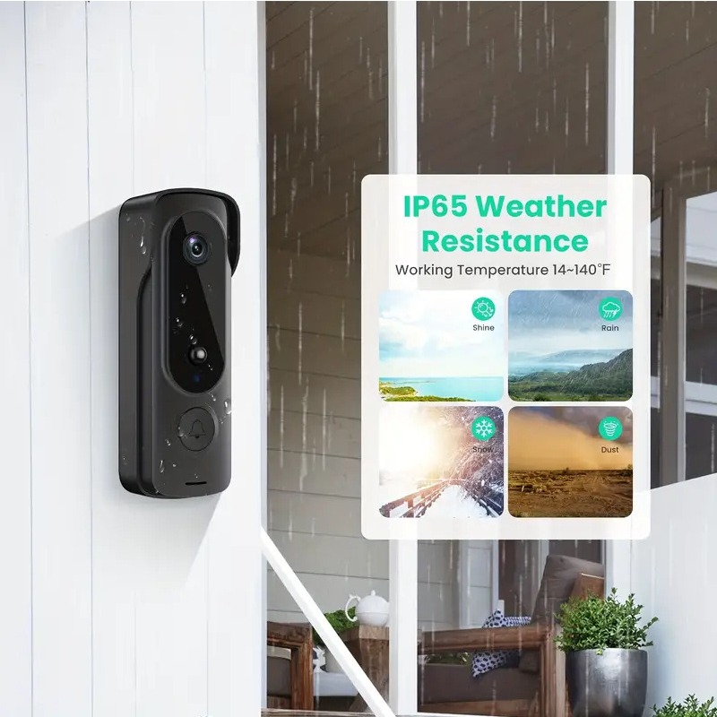 Zewnętrzny bezprzewodowy dzwon – Smart Home Video Doorbell recenzja i cena