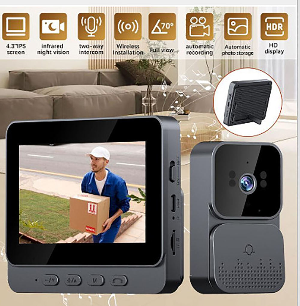    Kamera do dzwonka, wideodo – Smart Home Video Doorbell recenzja i cena