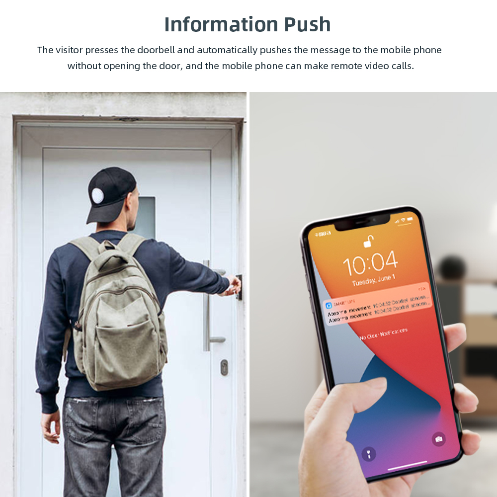 Dzwonek do drzwi Tuya z kamerą – Smart Home Video Doorbell recenzja i cena