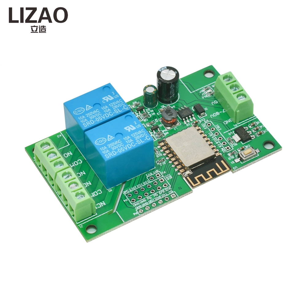 Moduł przekaźnikowy WiFi LIZAO – Smart Home Esp8266 recenzja i cena