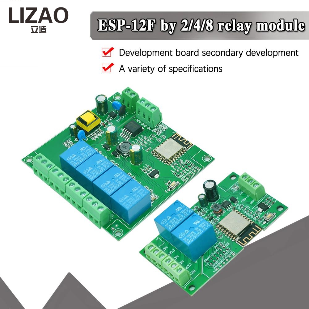 Moduł przekaźnikowy WiFi LIZAO – Smart Home Esp8266 recenzja i cena