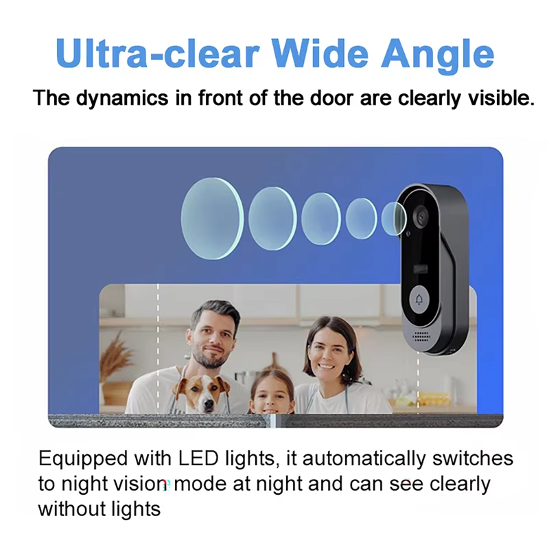 Zestaw Bezprzewodowy Dzwonek d – Smart Home Video Doorbell Enhanced Security With Smart Doorbell recenzja i cena