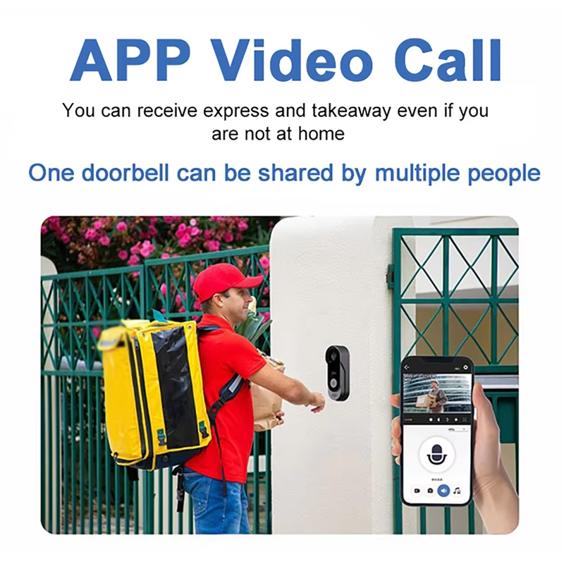 Zestaw Bezprzewodowy Dzwonek d – Smart Home Video Doorbell Enhanced Security With Smart Doorbell recenzja i cena