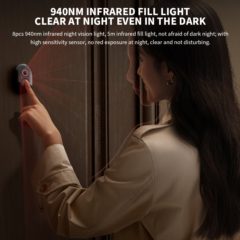 Xiaomi Smart Cat Eye 2 WiFi Be – Smart Home Video Doorbell Enhanced Security With Smart Doorbell recenzja i cena