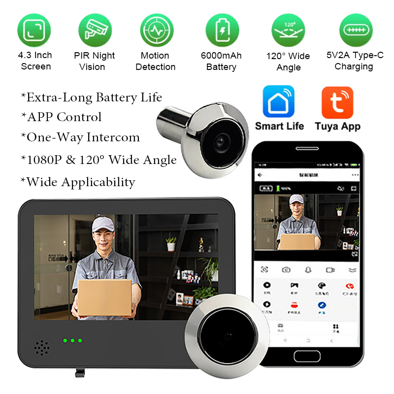 Inteligentny dzwonek wideo Tuy – Video Doorbell recenzja i cena
