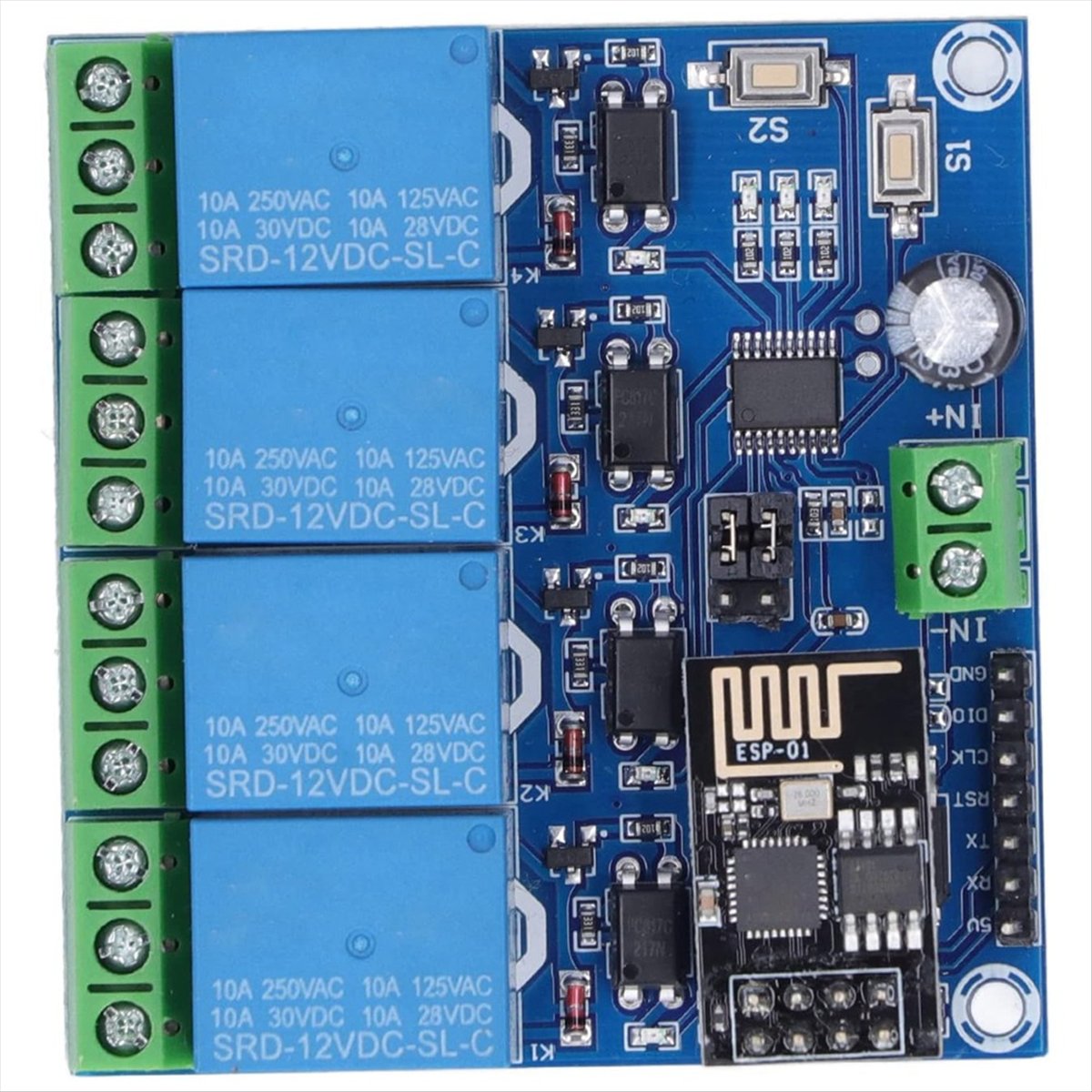 Super Wyprzedaż 4-kanałowy Bez – Smart Home Esp8266 recenzja i cena