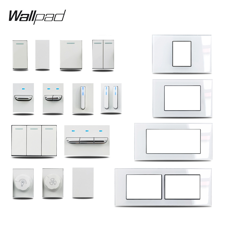US Italy Type DIY White Glass  – Smart Home Europe recenzja i cena