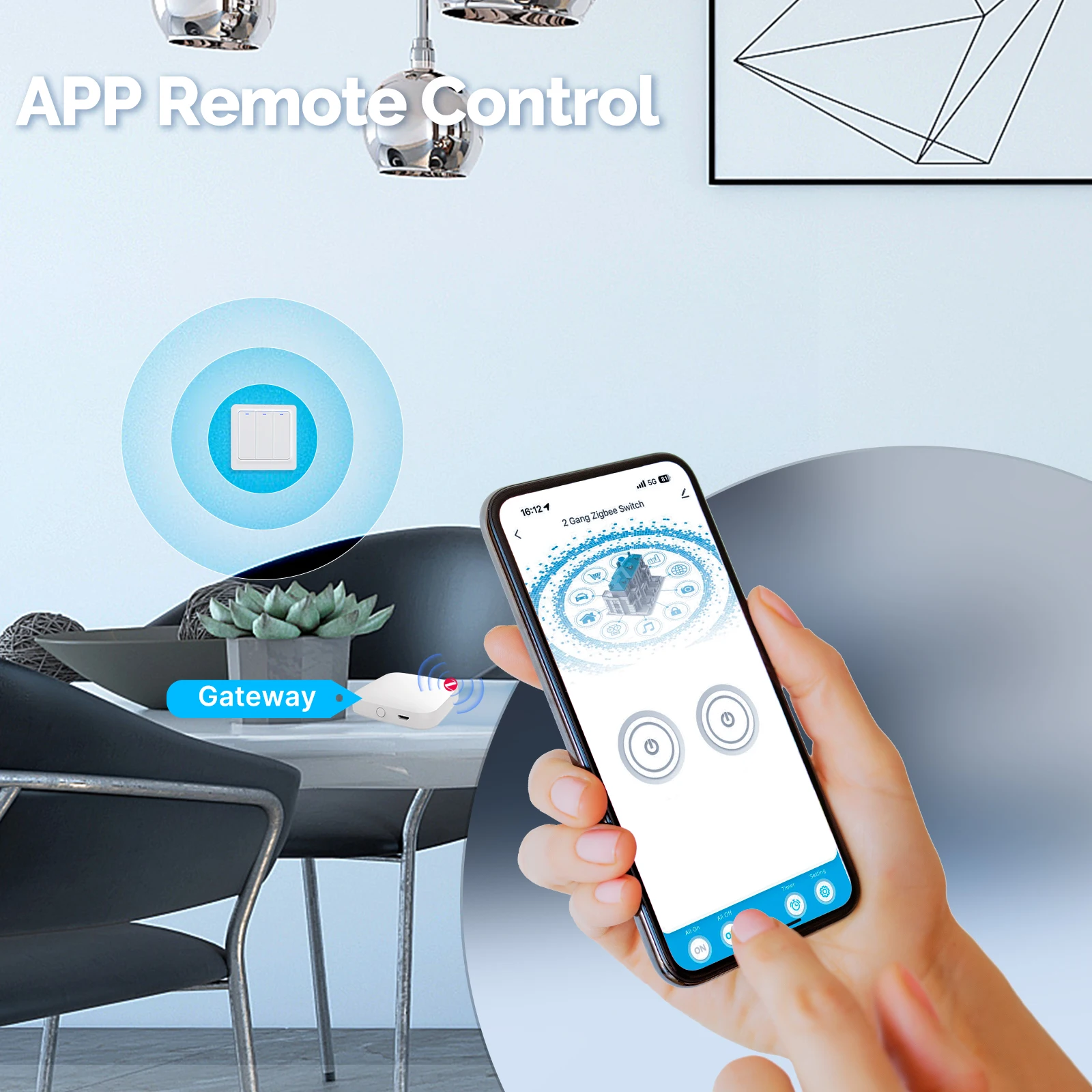 Inteligentny włącznik światła  – Smart Home Google recenzja i cena