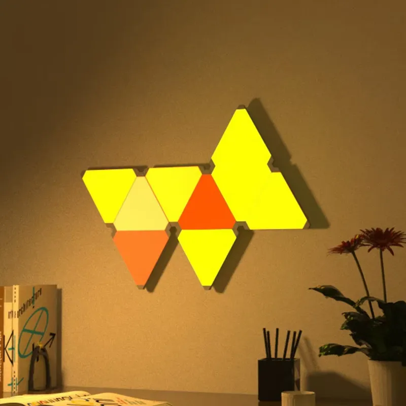 Banqcn Trójkątne LED-owe Lampy – Smart Home Google recenzja i cena