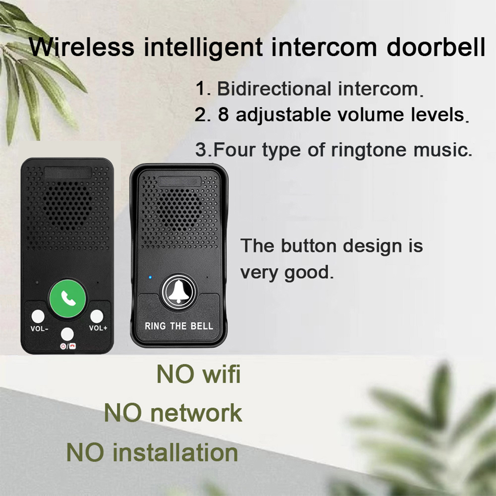 Dzwonek Bezprzewodowy Akumulat – Smart Home Video Doorbell recenzja i cena