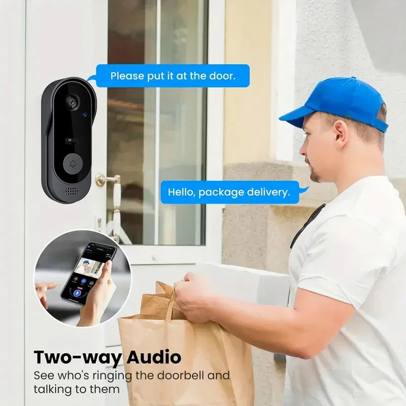 Inteligentny wideodomofon WiFi – Smart Home Video Doorbell Enhanced Security With Smart Doorbell recenzja i cena
